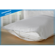 Protector de almohada para ropa de cama de poliéster y algodón para hotel